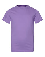 Pretreated LAT 6101 Youth Fine Jersey Tee - Lavender