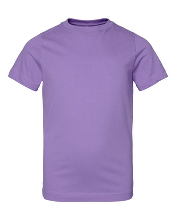 Pretreated LAT 6101 Youth Fine Jersey Tee - Lavender
