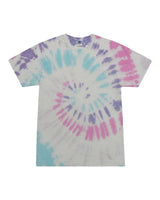 Pretreated Colortone 1000 Unisex Multi-Color Tie-Dyed T-Shirt - Acadia
