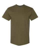 Pretreated Gildan H000 Unisex Hammer T-Shirt - Olive