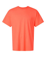 Pretreated Gildan 5000 Heavy Cotton T-Shirt - Heather Neon Coral