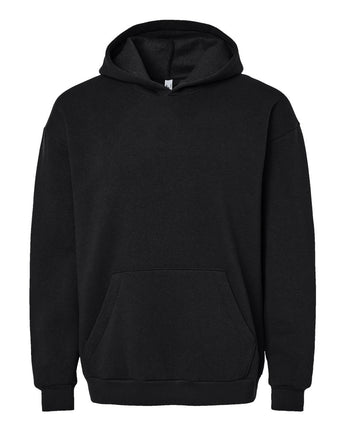 Pretreated American Apparel RF498 Unisex ReFlex Fleece Hoodie Sweatshirt - Black