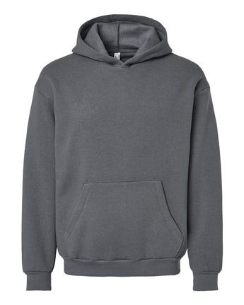 Pretreated American Apparel RF498 Unisex ReFlex Fleece Hoodie Sweatshirt - Asphalt