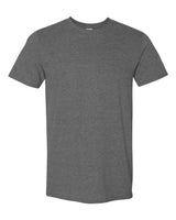 Pretreated Gildan 64000 Softstyle T-Shirt - Heather Dark Grey