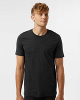 Pretreated Tultex 602 Combed Cotton T-Shirt - Black