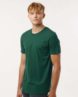 Pretreated Tultex 602 Combed Cotton T-Shirt - Forest