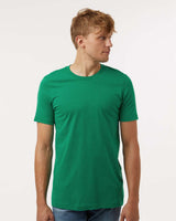Pretreated Tultex 602 Combed Cotton T-Shirt - Kelly