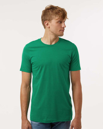 Pretreated Tultex 602 Combed Cotton T-Shirt - Kelly