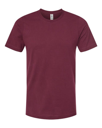Pretreated Tultex 602 Combed Cotton T-Shirt - Maroon
