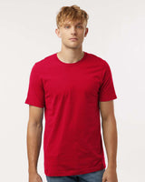 Pretreated Tultex 602 Combed Cotton T-Shirt - Red