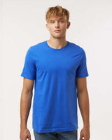 Pretreated Tultex 602 Combed Cotton T-Shirt - Royal