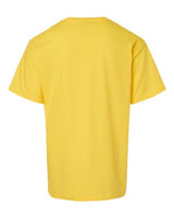 Pretreated Gildan 64000BCVC Softstyle CVC Youth T-Shirt - Daisy Mist - Back