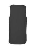 Pretreated Next Level 3633 Unisex Cotton Tank - Heavy Metal - Back