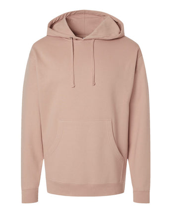 Pretreated Independent Trading Co. SS4500 Unisex Midweight Hooded Sweatshirt - Dusty Pink