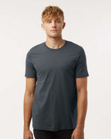 Pretreated Tultex 602 Combed Cotton T-Shirt - Dark Grey
