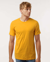Pretreated Tultex 602 Combed Cotton T-Shirt - Gold