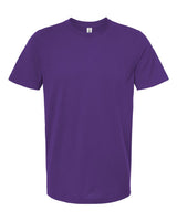 Pretreated Tultex 602 Combed Cotton T-Shirt - Deep Purple