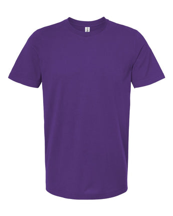Pretreated Tultex 602 Combed Cotton T-Shirt - Deep Purple