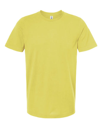 Pretreated Tultex 602 Combed Cotton T-Shirt - Yellow