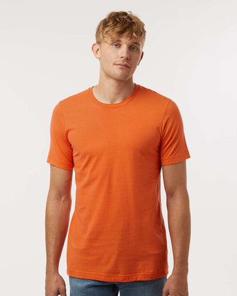 Pretreated Tultex 602 Combed Cotton T-Shirt - Orange