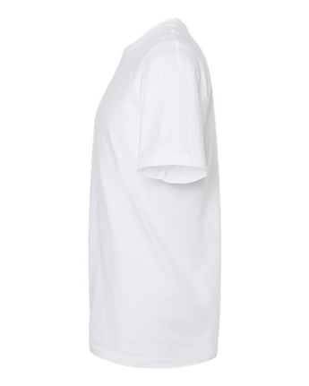 Pretreated Tultex 290 Unisex Heavyweight Jersey T-Shirt - White - Side
