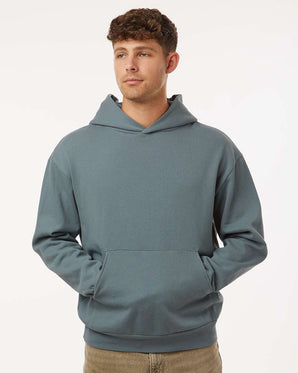 Pretreated Independent Trading Co. IND280SL Unisex Avenue Midweight Hooded Sweatshirt - Blue Magic