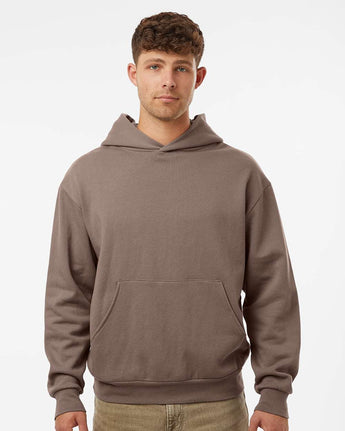 Pretreated Independent Trading Co. IND280SL Unisex Avenue Midweight Hooded Sweatshirt - Clay