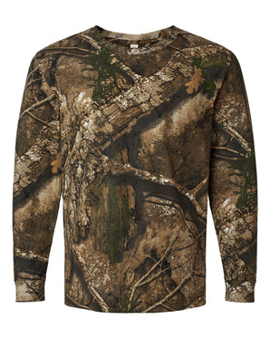 Pretreated Code Five 3981 Realtree Camo Long Sleeve T-Shirt - Realtree APX