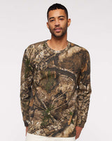 Pretreated Code Five 3981 Realtree Camo Long Sleeve T-Shirt