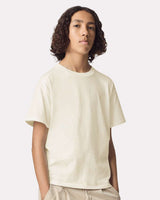 Pretreated American Apparel 2001Y Youth Fine Jersey Tee - Cream