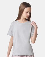 Pretreated American Apparel 2001Y Youth Fine Jersey Tee - New Silver