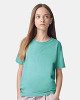Pretreated American Apparel 2001Y Youth Fine Jersey Tee - Celadon