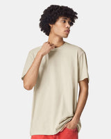 Pretreated American Apparel 2001CVC Unisex CVC Tee - Heather Cream