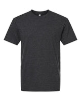 Pretreated American Apparel 2001CVC Unisex CVC Tee - Heather Black