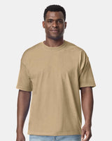 Pretreated Gildan 75000 Hammer Maxweight Adult T-Shirt - Tan