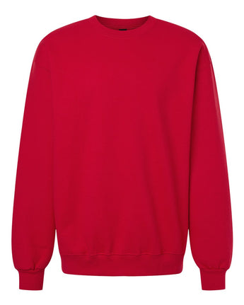 Pretreated Gildan 19000 Unisex Hammer Maxweight Crewneck Sweatshirt - Cherry Red