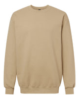 Pretreated Gildan 19000 Unisex Hammer Maxweight Crewneck Sweatshirt - Tan