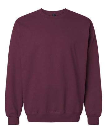 Pretreated Gildan SF000 Softstyle Midweight Crewneck Sweatshirt - Maroon
