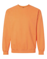 Pretreated Gildan SF000 Softstyle Midweight Crewneck Sweatshirt - Tangerine