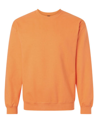 Pretreated Gildan SF000 Softstyle Midweight Crewneck Sweatshirt - Tangerine