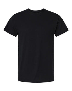 Pretreated Gildan 3000 Light Cotton T-Shirt - Black