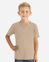 Pretreated Next Level 3310 Youth Cotton T-Shirt - Tan