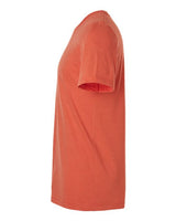 Pretreated Tultex 602CVC Unisex Combed CVC T-Shirt - Heather Orange - Side