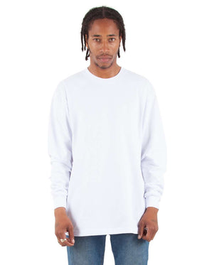 Pretreated Shaka Wear SHMHLS Men's Max Heavyweight Long Sleeve T-Shirt