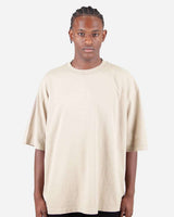 Pretreated Shaka Wear SHGDD Unisex Garment-Dyed Drop-Shoulder T-Shirt - Cream