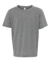 Pretreated Next Level 3312 Youth CVC Tee - Dark Heather Grey