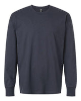 Pretreated Next Level 7211 Unisex Heavyweight Long Sleeve Tee - Harbor Blue