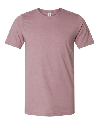 Pretreated Tultex 602CVC Unisex Combed CVC T-Shirt - Heather Orchid
