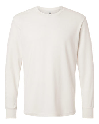 Pretreated Next Level 8211 Unisex Ideal Thermal Long Sleeve T-Shirt - Bone
