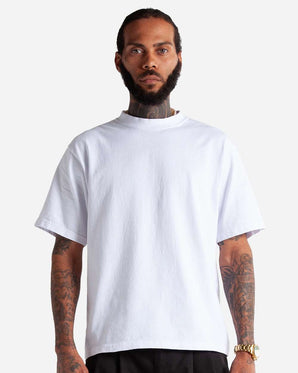 Pretreated Shaka Wear SHMCS Unisex Max Heavyweight Cropped T-Shirt - White